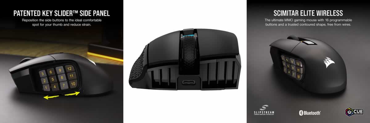 Corsair SCIMITAR ELITE レビュー